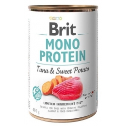 BRIT MONO PROTEIN TUNA & SWEET POTATO 400G